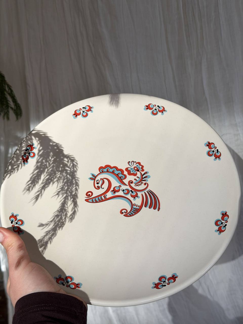 Тарілка "Кінь у яблуках", 25 см